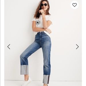 Madewell Straight Crop Jean